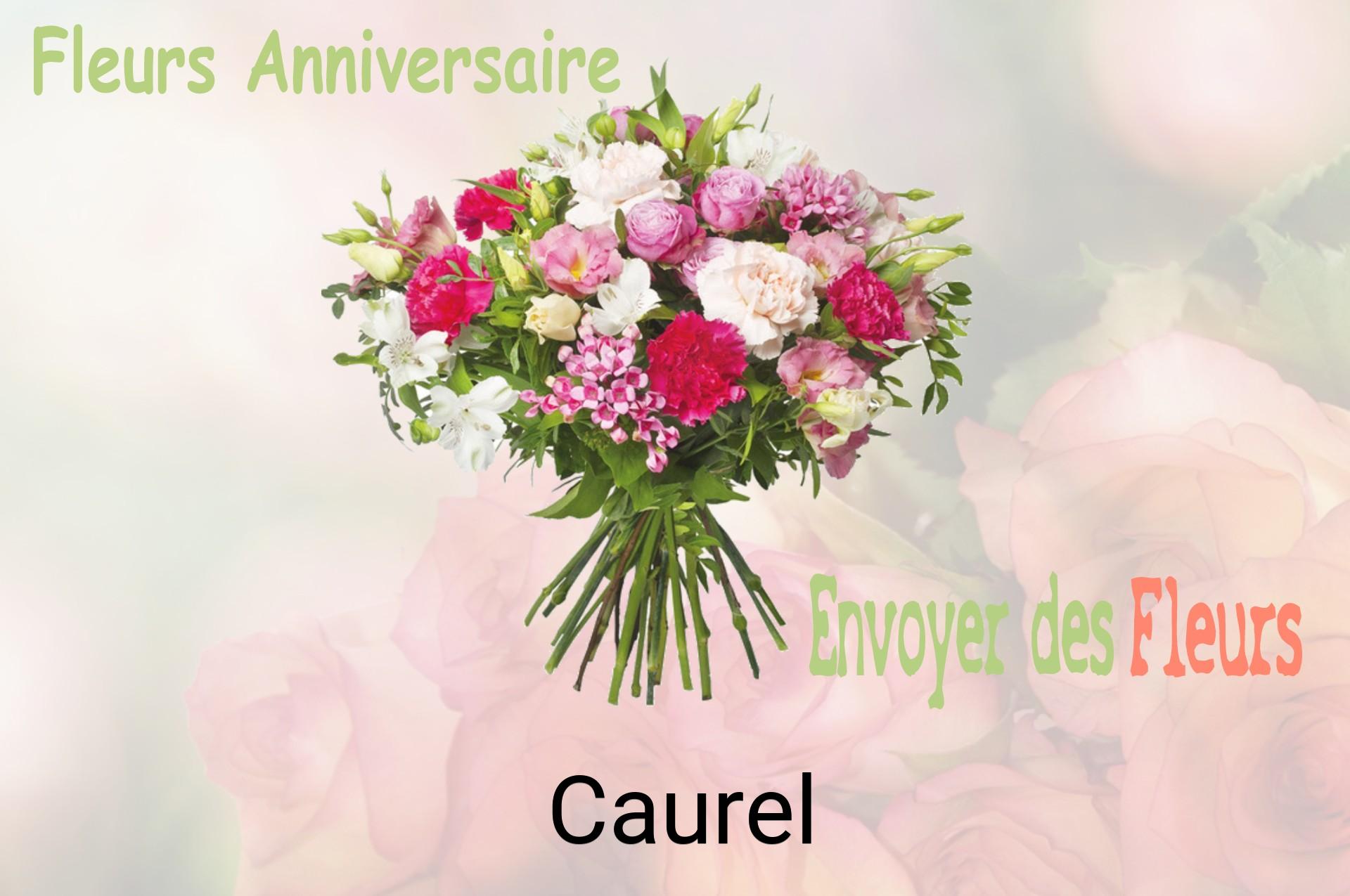 Bouquet de fleurs d’anniversaire livré à Caurel